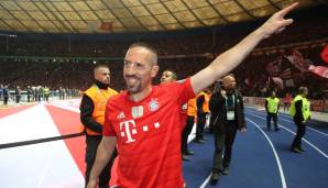 Franck Ribery (von 2007 bis 2019 bei Bayern): Bildete gemeinsam mit Robben einer der besten Flügelzangen der Welt. "König Franck" holte 24 Titel mit dem FCB. Steht derzeit bei Salernitana in Italien unter Vertrag.
