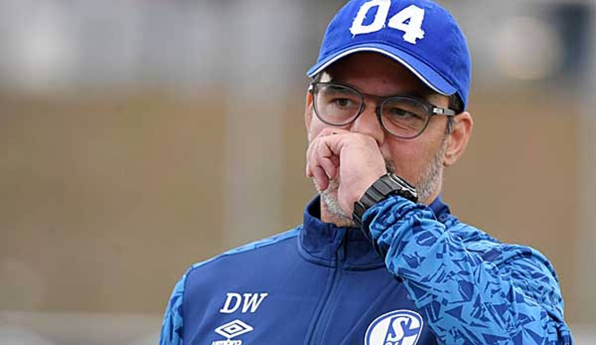 David Wagner steht auf Schalke in der Kritik.