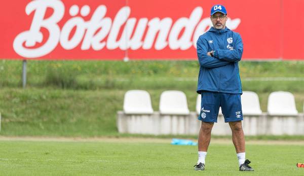 Trainer David Wagner steht auf Schalke bereits unter Druck.