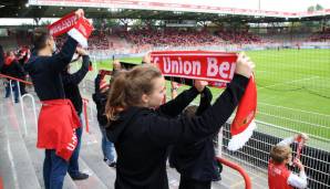 Union Berlin durfte vor 4500 Zuschauern spielen.