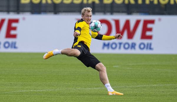 Trainer Lucien Favre von Borussia Dortmund hat Julian Brandt, der zuletzt nur Ersatz war, Einsätze versprochen.