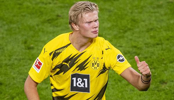 Erling Haaland wechselte im Januar 2020 von Salzburg zum BVB.