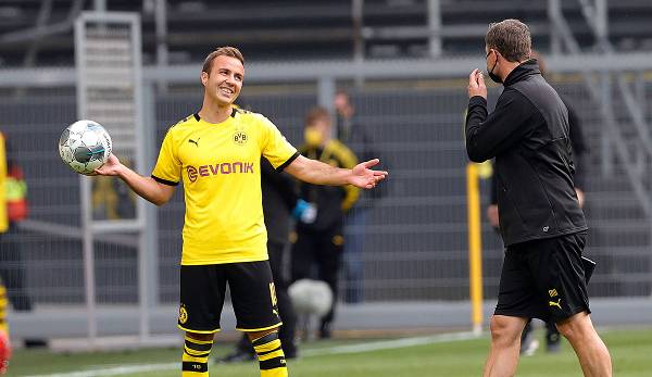 Mario Götzes Vertrag bei Borussia Dortmund war im Sommer ausgelaufen.