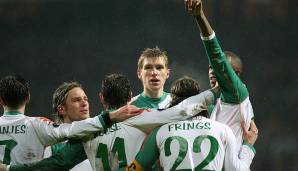 Platz 4 - SV WERDER BREMEN: 129 Spieltage an der Spitze - 4 Meistertitel, zuletzt Tabellenführer am 19. Spieltag der Saison 2006/07