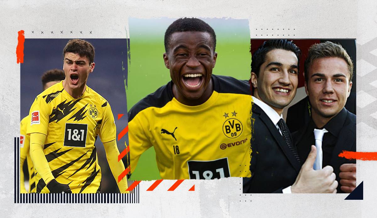 Youssoufa Moukoko feiert am 20. November seinen 17. Geburtstag. Er ist der jüngste Torschütze in der Geschichte von Borussia Dortmund. Wer folgt auf den Plätzen?