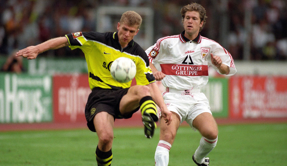 In 81 BL-Spielen für den BVB zwischen 1994 und 1999 gelang Martin Kree nur ein Tor. Am 27. Januar wird der Abwehrmann 57 Jahre alt. Zu seinem Ehrentag schauen wir auf BVB-Spieler, die in mindestens zehn Einsätzen auf nur einen Treffer kommen.