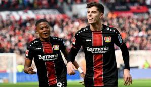 Platz 11 – Datum: 21-10.2017 | Team: Bayer Leverkusen | Tor-Duo: Leon Bailey (20 Jahre, 37 Tage) & Kai Havertz (18 Jahre, 132 Tage) gegen Gladbach | kombiniertes Alter: 38 Jahre, 205 Tage