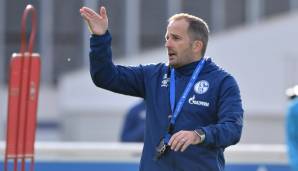Trainer Manuel Baum will mit Schalke Schritt für Schritt aus der Krise kommen.