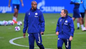 Manuel Baum (r.) und Naldo heißt das neue Trainergespann beim FC Schalke 04.