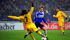 TINGA: Der Samba-Kicker, der von seiner Spielweise her jedoch nie wirklich Samba-Flair beim BVB erzeugte. Tinga spielte von 2006 bis 2010 für Schwarz-Gelb. Anschließend kehrte er nach Brasilien zurück.