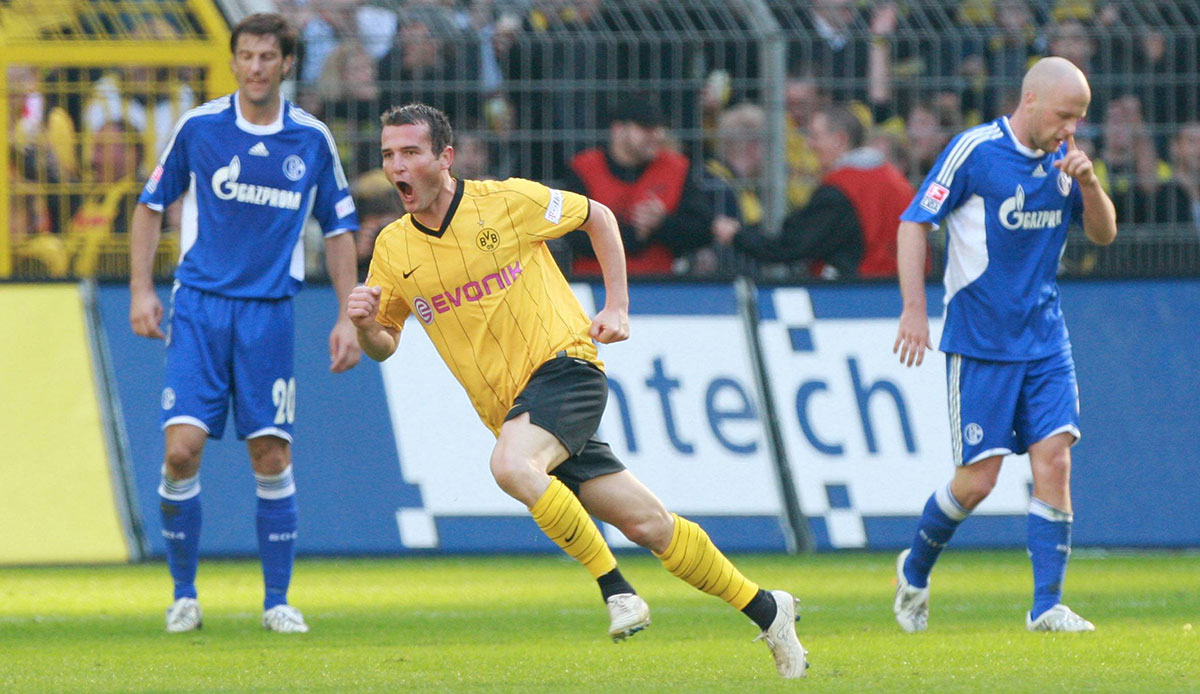 Der 13. September 2008 ging in die Geschichte der Revierderbys ein - eines der packendsten Duelle der Geschichte zwischen Borussia Dortmund und Schalke 04. Eine wichtige Rolle spielte damals Alexander Frei, der am 15. Juli seinen 43. Geburtstag feiert.