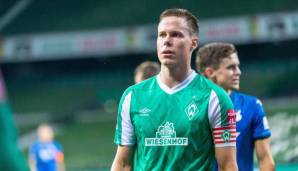 PLATZ 29: Werder Bremen – 1 (0 Elfmeter verschuldet, 1 Platzverweis)