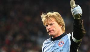 FC BAYERN – TOR – OLIVER KAHN: Es war Kahns letzte Saison. Der damals 38-Jährige sollte sich zum Abschluss seiner grandiosen Karriere nochmal das Double mit den Bayern holen. Gegen den VfB Stuttgart setzte es aber einen kleinen Dämpfer.