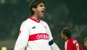 Platz 4: Zwonimir Soldo (37 Jahre 4 Monate 3 Tage) - am 5. März 2005 für den VfB Stuttgart gegen Arminia Bielefeld.