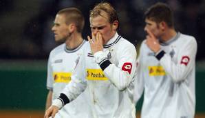 Platz 6 - Borussia Mönchengladbach (Saison 10/11): 30 Gegentore, Tabellenplatz 18, sechs Punkte