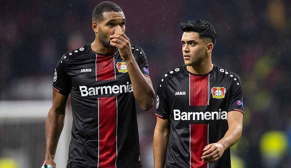 Empört angesichts einer rassistischen Beleidigung seitens Union-Spielern: Jonathan Tah und Nadiem Amiri von Bayer Leverkusen.