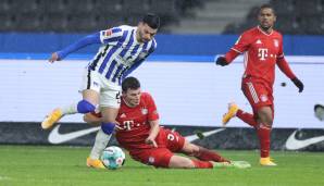 Nemanja Radonjic gab gegen die Bayern sein Debüt für Hertha BSC in der Bundesliga.