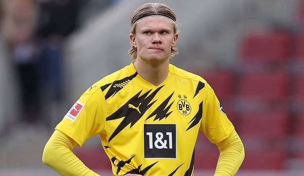 Erling Haaland hat erst im Sommer 2022 eine Ausstiegsklausel in seinem Vertrag bei Borussia Dortmund.