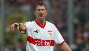 MARCELO BORDON (2000 bis 2004): Führte die "Jungen Wilden" mit seiner körperbetonten Spielweise u. a. zur Vizemeisterschaft (2002/03). Wechselte nach über 150 Spielen für den VfB als einer der besten Innenverteidiger der Liga zu Schalke.
