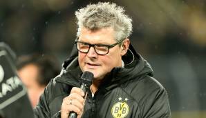 BVB-Stadionsprecher Norbert Dickel rechnet nicht mit einem Schalke-Aufstieg.