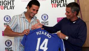 Jose Mourinho lockte 2007 Claudio Pizarro vom FC Bayern zum FC Chelsea.