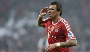 2013/14: Mario Mandzukic (FC Bayern München) mit 18 Treffern. Hinter Robert Lewandowski (Borussia Dortmund) mit 20 Treffern.