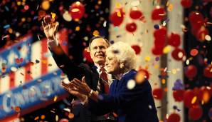 Am 8. November wurde George H. W. Bush zum 41. Präsidenten der USA gewählt. Er folgte auf Ronald Reagan und blieb vier Jahre im Amt. 2001 wurde dann auch sein Sohn George W. Bush Präsident der USA.