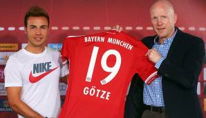 PLATZ 3: MARIO GÖTZE für 37 Millionen Euro im Jahr 2013 von Borussia Dortmund zu Bayern München.