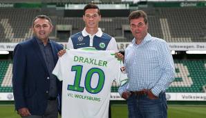 PLATZ 1: JULIAN DRAXLER für 43 Millionen Euro im Jahr 2015 von Schalke 04 zum VfL Wolfsburg.