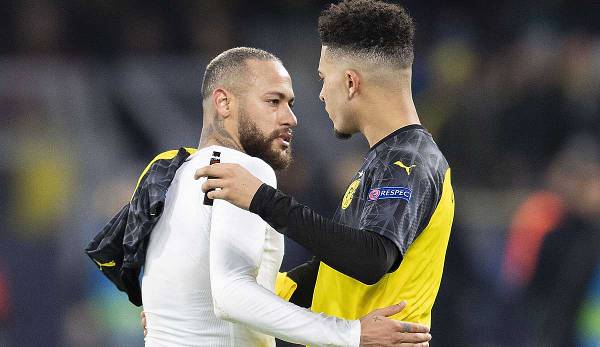 Auf einem Level? BVB-Star Sancho und Neymar lassen Fan-Herzen höher schlagen.