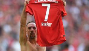 Platz 5: FRANCK RIBERY (FC Bayern) - Siegquote: 73 Prozent