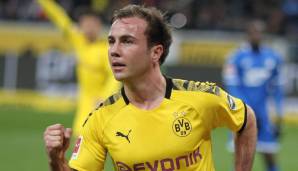 Platz 19: MARIO GÖTZE (Borussia Dortmund, FC Bayern) - Siegquote: 63 Prozent