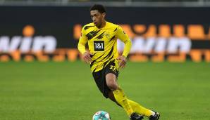 Platz 15: Jude Bellingham (Borussia Dortmund) - 46 von 82 Tackles gewonnen (56,1 Prozent)