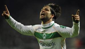 Diego (von 2006 bis 2009 bei Werder Bremen und von 2010 bis 2011 beim VfL Wolfsburg): In Bremen erlebte er die erfolgreichste Zeit seiner Karriere, Stationen bei Juve, Wolfsburg und Atletico waren dagegen Flops. Seit 2016 spielt er wieder in Brasilien.