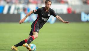 Eric Durm ist mit Eintracht Frankfurt schwach in die Saison 2021/22 gestartet.