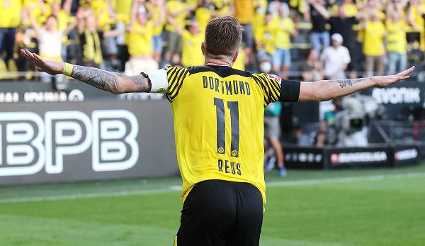 BVB-Kapitän Marco Reus hat am Samstag im Spiel gegen Eintracht Frankfurt seinen 100. Treffer in der Bundesliga für Borussia Dortmund erzielt.