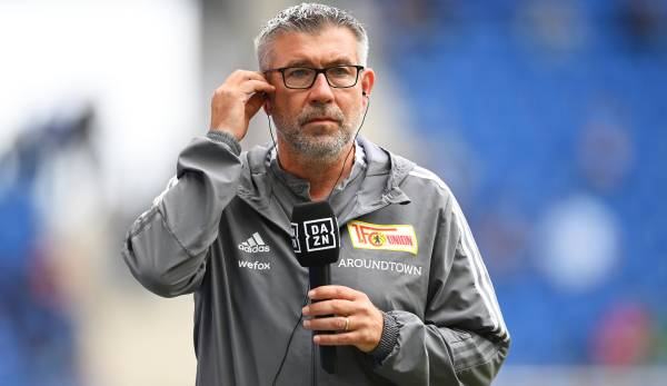 DAZN broadcasts Union Berlin (Image: Trainer Urs Fischer) against Borussia Mönchengladbach live.