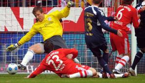 FC BAYERN - TOR - MICHAEL RENSING: Es war die erste Saison nach Oliver Kahn und Rensing sollte in dessen Fußstapfen treten. Nach einigen Patzern rückte er ins zweite Glied und verließ den Klub 2010. Danach in Köln, Leverkusen und Düsseldorf bis 2020.