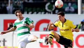 Platz 4: Greuther Fürth - 1:6 am 13.04.2013 gegen Borussia Dortmund.