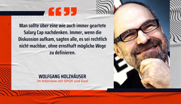 Wolfgang Holzhäuser plädiert für eine Gehaltsobergrenze im Fußball.
