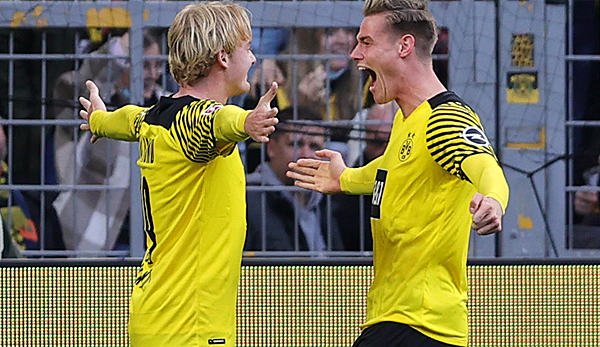 Julian Brandt has shown increasing form at BVB in the past few weeks.