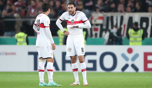 Der VfB Stuttgart ist nach der 0:2-Niederlage am Mittwoch gegen den 1. FC Köln raus aus dem DFB-Pokal.