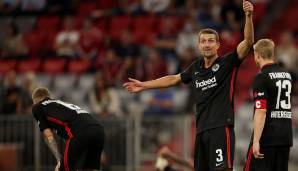 Platz 4: Eintracht Frankfurt | 14 Prozent der Spielzeit in Rückstand | 17 Prozent in Führung