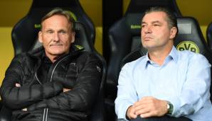 Stehen in der Kritik: BVB-Geschäftsführer Hans-Joachim Watzke (l.) und Sportdirektor Michael Zorc