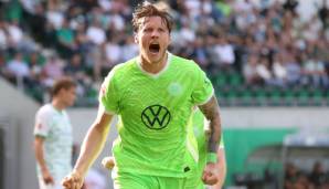 PLATZ 7: Wout Weghorst (5/1) – 40 Prozent der 15 Tore des VfL Wolfsburg. Der Torjäger der Wölfe ist auch in dieser Saison offensiv der wertvollste Spieler.
