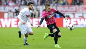 MITCHELL WEISER: Ein Bundesliga-Spiel für den 1. FC Köln in der Saison 2011/12