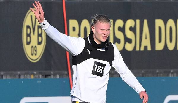 Erling Haaland steht bei Borussia Dortmund vor dem Comeback.