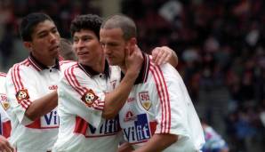 Einer der erfolgreichsten ausländischen Torjäger. Bildete mit Krassimir Balakov und Fredi Bobic das magische Dreieck beim VfB Stuttgart. Der FC Bayern schnappte sich dann den brasilianischen Knipser.