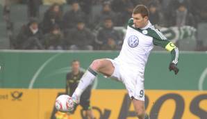 Platz 17: Edin Dzeko (VfL Wolfsburg) - 56 Tore in 94 Spielen.
