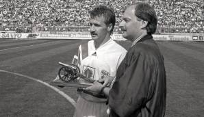"Wo isch mei Kanon", fragte Walter am Ende der Saison 1991/1992, als er mit 22 Treffern Torschützenkönig geworden war und den VfB zur Meisterschaft geschossen hatte. Das Stuttgarter Maskottchen "Fritzle" wurde nach ihm benannt.